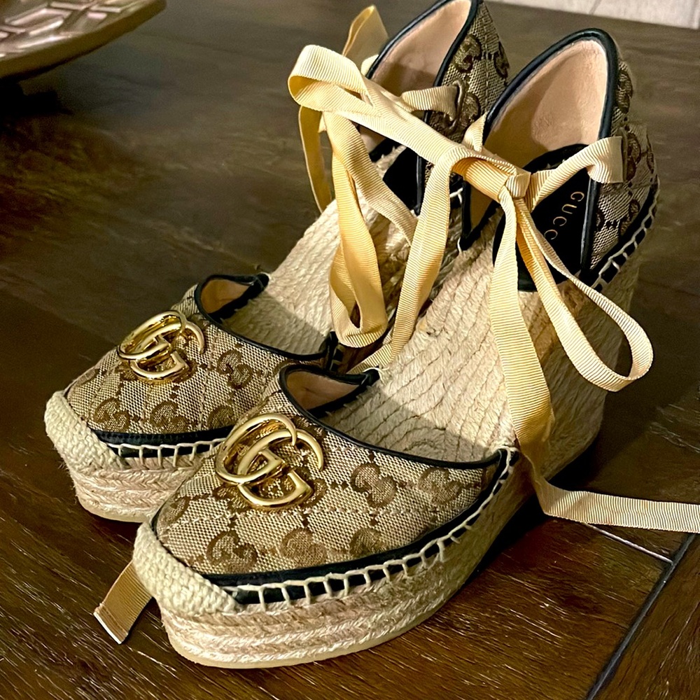 Authentic Gucci Espadrilles